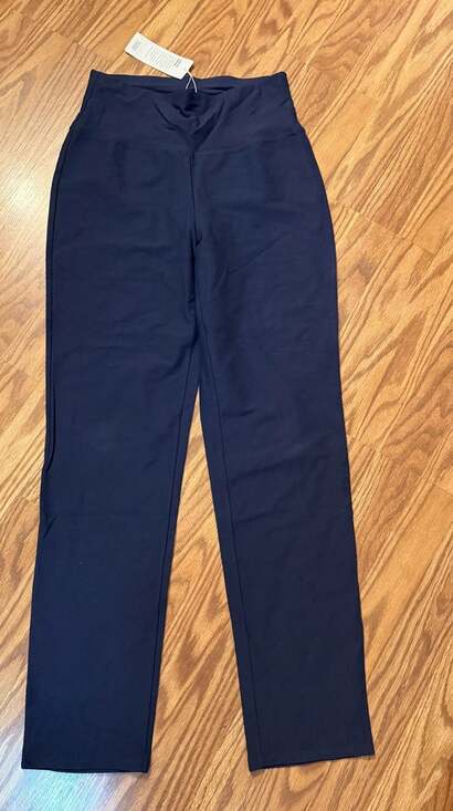 Eileen Fisher Pants - Eileen Fisher High-Waist Slim Pant in Ocean